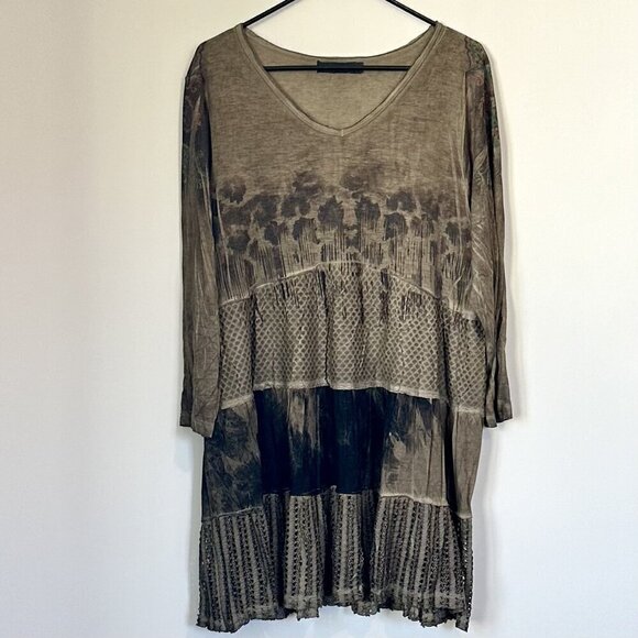 Casual Express Bohemian Dress - Size: Extra Large - Picture 1 of 8